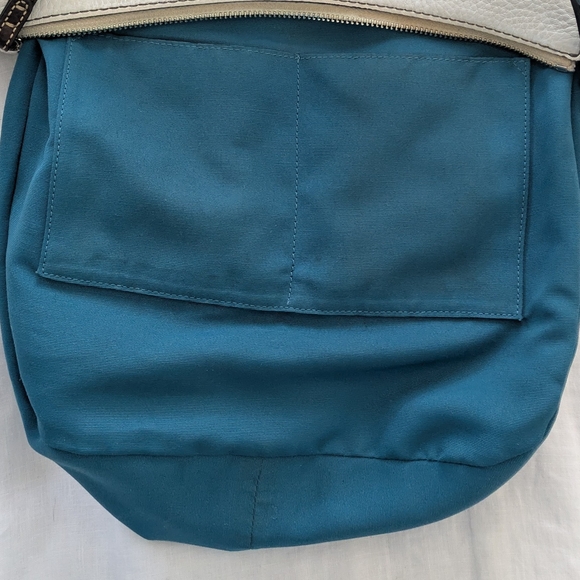 Vintage Coach White Leather Hobo Bag - Picture 7 of 12